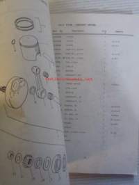 Suzuki RM125 (M-S-A-B) Parts Catalogue mootoripyörä -varaosaluettelo