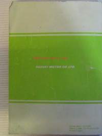 Suzuki RG250W Handbok/ Handleiding/ Fahrerhandbuch/ Manuel D&#039;entretien moottoripyrörä -käsikirja