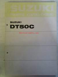 Suzuki DT50C Parts Catalogue perämoottori -varaosaluettelo