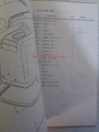 Suzuki DT50C Parts Catalogue perämoottori -varaosaluettelo