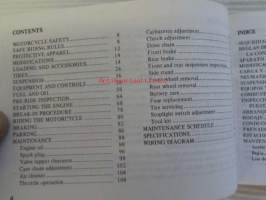 Honda CM400T Owner&#039;s manual -omistajan käsikirja