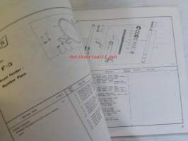 Honda XR75K4 - 1 parts list varaosaluettelo