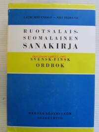 Ruotsalais-suomalainen sanakirja