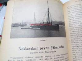 Otava - Kuvallinen kuukauslehti 1913 -sidottu vuosikerta, sisältää runsaasti mielenkiintoisia artikkeleita eri aihepiireistä, painokuvia, kannet sidottu tässä