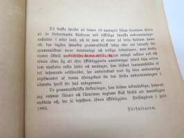 Förberedande öfningskurs i finska språket för små nybegynnare. Helsingfors 1885