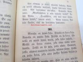Förberedande öfningskurs i finska språket för små nybegynnare. Helsingfors 1885