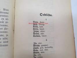 Förberedande öfningskurs i finska språket för små nybegynnare. Helsingfors 1885