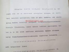 Unto Ilmari Tolvanen - (nimenmuutoksen jälkeen) Tolvas - kansiollinen pappisuraan liittyviä todistuksia, nimityskirjoja, asiakirjoja jne.