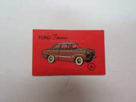 Ford Taunus -keräilykortti nr 6
