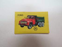 Ford kuorma-auto -keräilykortti nr 24