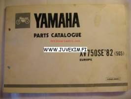 Yamaha XV750SE&#039;82 (5G5) -luettelo