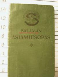 Salaman asiamiesopas - vakuutus; vakuutusyhtiö