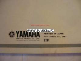 Yamaha XV750SE&#039;81 (5G5) -luettelo