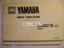 Yamaha XS650SE&#039;80 (4G7) -luettelo