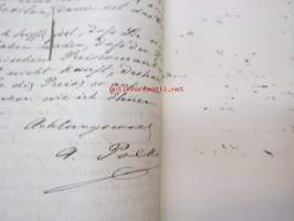 A. Polko (Grosse Italijanskaja 15, St. Petersburg), 8 /20.10.1892 -liikekirje -business letter