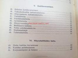 Höyrykoneoppi -lyhyesti käsitelty opetusta varten Suomen teollisuuskouluissa