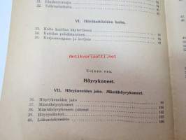 Höyrykoneoppi - Lyhyempi laitos - Alempia koneenkäyttäjä- sekä lämmittäjäkursseja varten