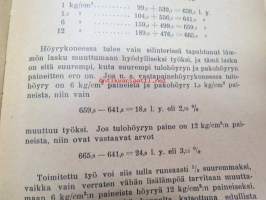Höyrykoneoppi - Lyhyempi laitos - Alempia koneenkäyttäjä- sekä lämmittäjäkursseja varten