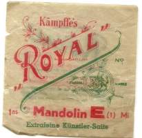 Kämpffe&amp;#180;s Royal Mandolin A - mandoliinin kieli - tyhjä tuotepakkaus