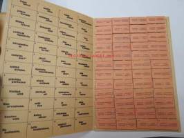 Opi leikkien palapeli S2-peli sanaluokkaharjoitus (48 palasta, Kertomus - Koiranpennut - laatinut Inkeri Laurinen - kuvitus Rudolf Koivu - kuori ja kannet Martta