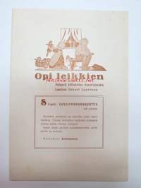 Opi leikkien - Palapeli äidinkielen harjoitukseksi - Laatinut Inkeri Laurinen -S2-peli: Sanaluokkaharjoitus (48 palasta) Kertomus - Koiranpennut - kuvitus Rudolf