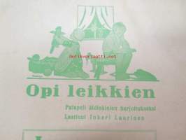 Opi leikkien - Palapeli äidinkielen harjoitukseksi - Laatinut Inkeri Laurinen -L2 lauseenjäsenharjoitus (48 palasta, Kertomus - Timo suoriutuu kokeesta - kuvitus