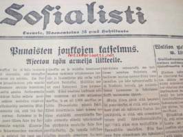 Sosialisti 1923 -lehden vuosikerta