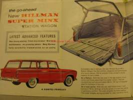 New Hillman Super Minx Station Wagon myyntiesite