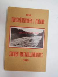Tursitföreningen i Finland Årsbok 1910 Suomen Matkailijayhdistys Vuosikirja