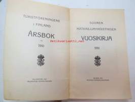 Tursitföreningen i Finland Årsbok 1910 Suomen Matkailijayhdistys Vuosikirja