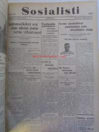 Sosialisti lehden puolivuosikerta 1931 1. heinäkuun-31. joulukuuta