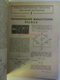 Harrastelija 1948 nr 3, Ranskan valtionrautateiden veturityypeistä, Airspeed As 65 Consul piirros, Kuukauden malliauto Volkswagen type II, ym.