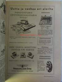 Harrastelija 1948 nr 4, sis. mm. Tasasuuntaja, Amatöörien maatunnukset, Mc Coy-Invader pienoisauton rakenne ja kokoonpano, ym.