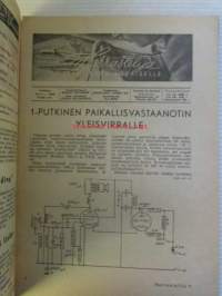 Harrastelija 1948 nr 4, sis. mm. Tasasuuntaja, Amatöörien maatunnukset, Mc Coy-Invader pienoisauton rakenne ja kokoonpano, ym.