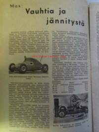 Harrastelija 1948 nr 9, sis. mm. Kuukauden malliauto Alfa Romeo Super Sport, Opettelemme laskemaan nomogrammin avulla, Yleisaaltokela, Amatööriaseman antenni, ym.