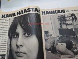 Koti-Posti 1969 nr 21, sis. mm. seur. artikkelit / kuvat / mainokset; Ritva Holmin (Vähä-Heikkilä) tarina - naimisiin halvaantumisesta huolimatta, Helvetin