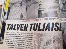 Koti-Posti 1969 nr 21, sis. mm. seur. artikkelit / kuvat / mainokset; Ritva Holmin (Vähä-Heikkilä) tarina - naimisiin halvaantumisesta huolimatta, Helvetin