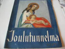 Joulutunnelma 1947 -Joululehti ulkomitat 41x30 cm