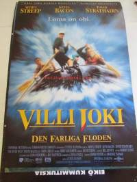 Villi joki - Den Farliga Floden, pääosissa Meryl Streep, Kevin Bacon, David Strathhairn, ohjaus Curtis Hanson -elokuvajuliste
