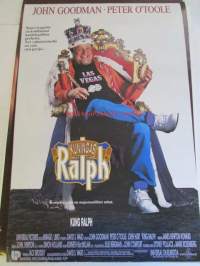Kuningas Ralph - Kung Ralph, pääosissa John Goodman, Peter O&#039;Toole, ohjaus David S. Ward -elokuvajuliste