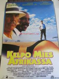 Kelpo mies Afrikassa - Southern sun, pääosissa Sean Connery, Louis Gossett Jr, John Lithgow, ohjaus Bruse Beresford -elokuvajuliste