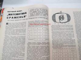 Tehnika Moladezi TM 1968 nr 2 -neuvostoliittolainen tekniikan ja tieteen erikoislehti nuorisolle - armeija / aseet ym. maalla, merellä ja ilmassa erikoisnumero