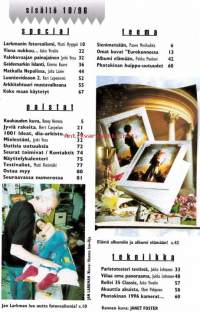 Kameralehti 10/1996.  Katso sisällysluettelo kuvista.