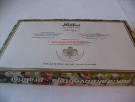 Hellas  suklaarasia nr 0410  - tyhjä tuotepakkaus 23x17x2,5  cm