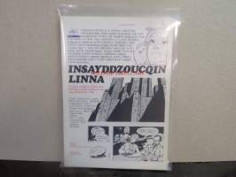 Insayddzoucqin linna ja muita sarjakuvia Kemin kuudennesta valtakunnallisesta sarjakuvakilpailusta 1986