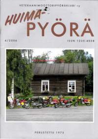 Huimapyörä 4 /2006. Veteraanimoottoripyöräklubin jäsenlehti.  Katso sisällysluettelo kuvasta.