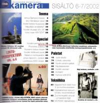 Kameralehti 6-7/2002.  Katso sisällysluettelo kuvista.