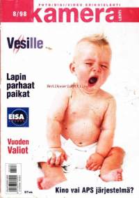 Kameralehti 8/1998.  Katso sisällysluettelo kuvista.