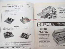 Modellistica 1966 Giugno-Luglio -lentokonepienoismallien harrastelehti