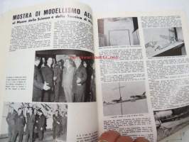 Modellistica 1966 Giugno-Luglio -lentokonepienoismallien harrastelehti